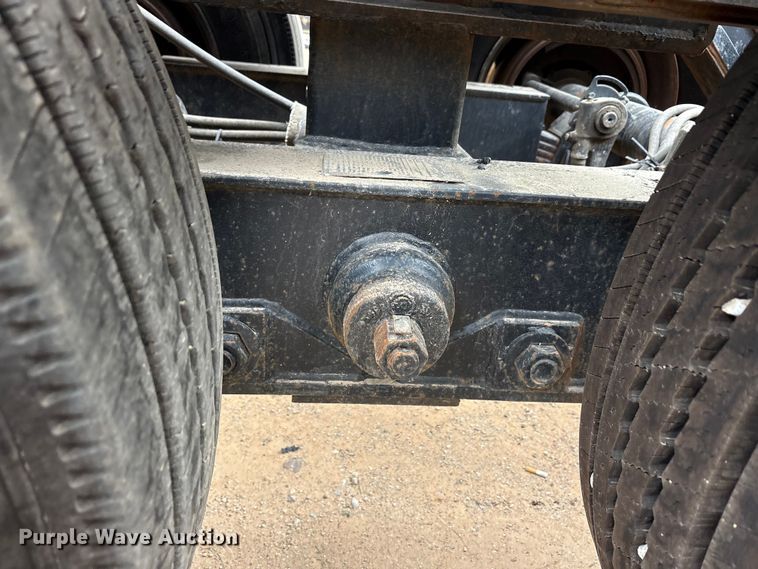 image for item EE1402 1986 Siebert lowboy equipment trailer