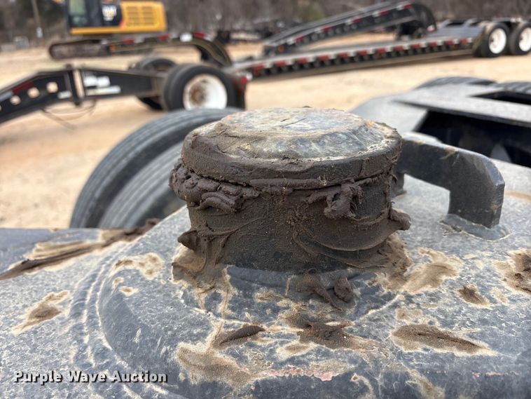 image for item EE1402 1986 Siebert lowboy equipment trailer