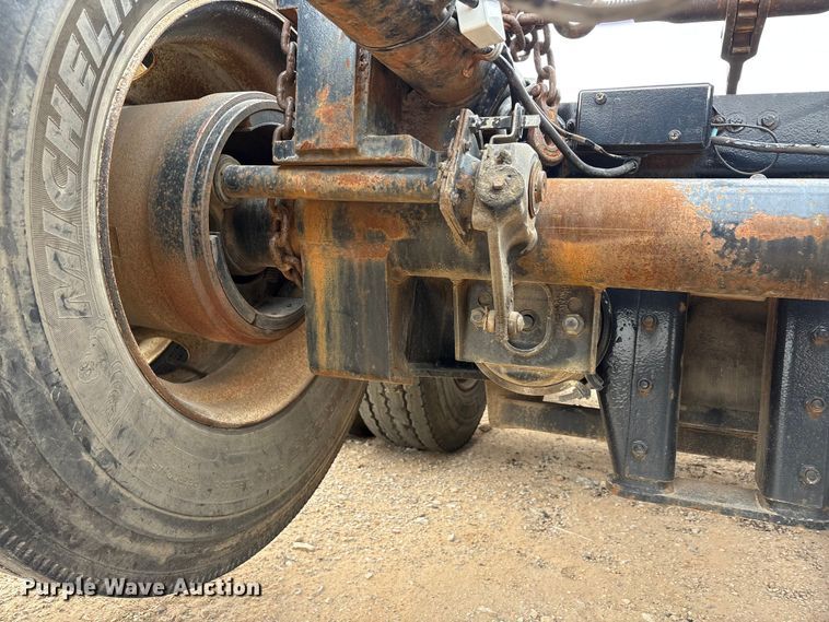 image for item EE1402 1986 Siebert lowboy equipment trailer