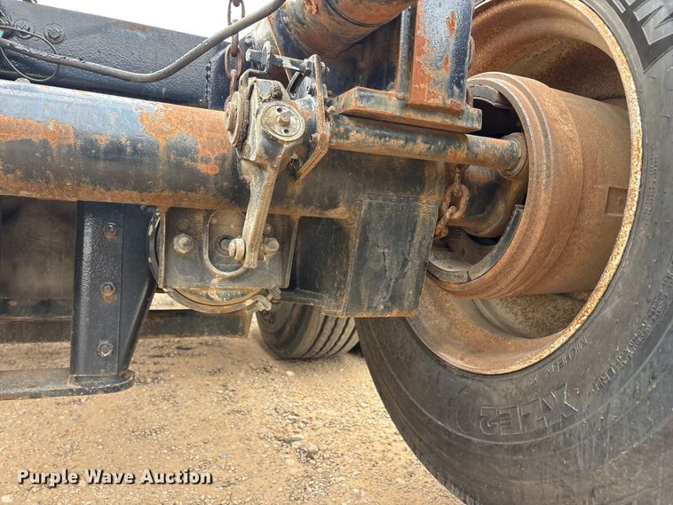 image for item EE1402 1986 Siebert lowboy equipment trailer