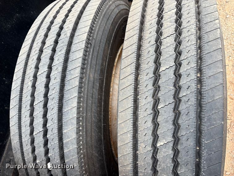 image for item EE1402 1986 Siebert lowboy equipment trailer