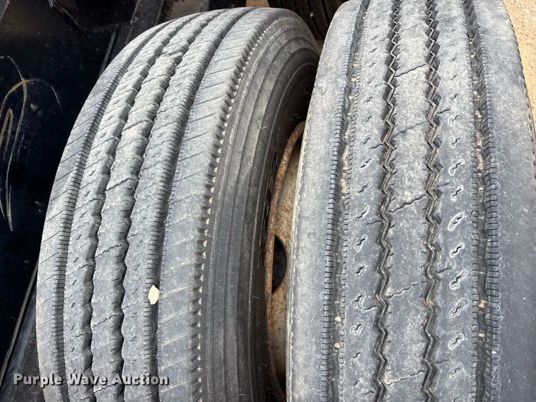 image for item EE1402 1986 Siebert lowboy equipment trailer