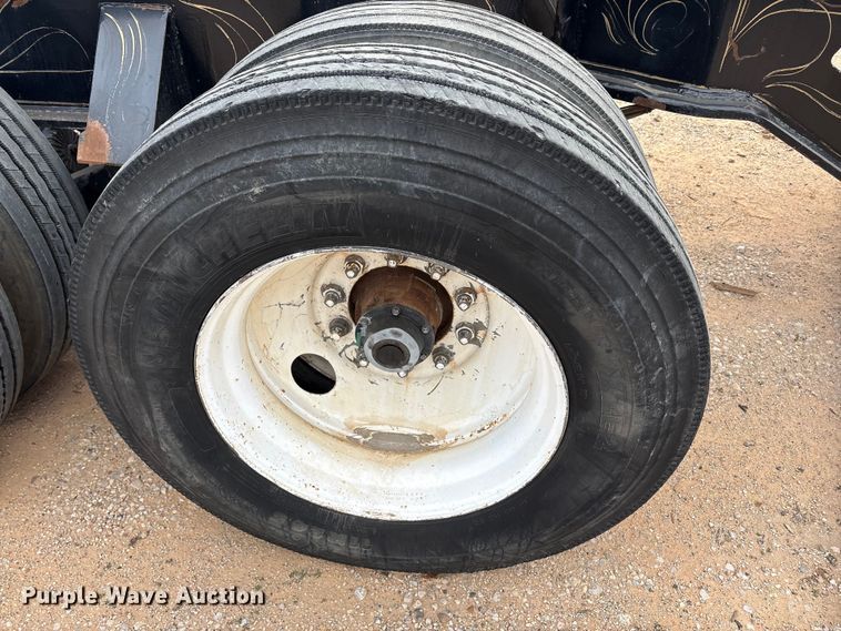 image for item EE1402 1986 Siebert lowboy equipment trailer