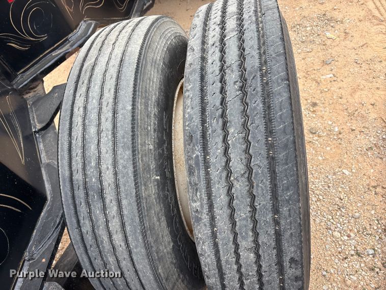 image for item EE1402 1986 Siebert lowboy equipment trailer