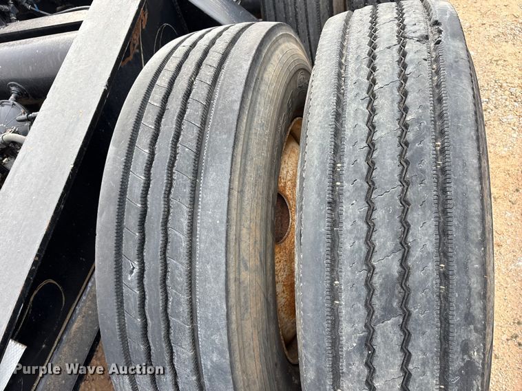 image for item EE1402 1986 Siebert lowboy equipment trailer