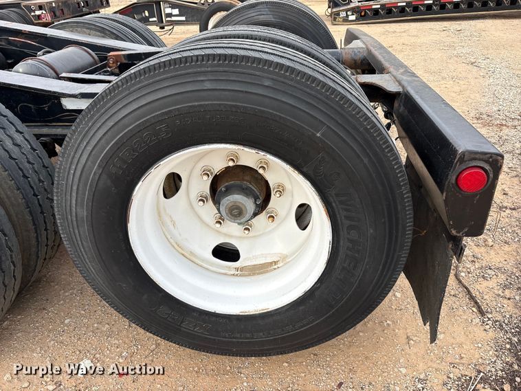 image for item EE1402 1986 Siebert lowboy equipment trailer