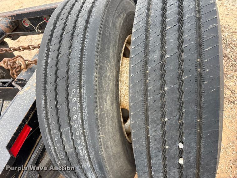 image for item EE1402 1986 Siebert lowboy equipment trailer