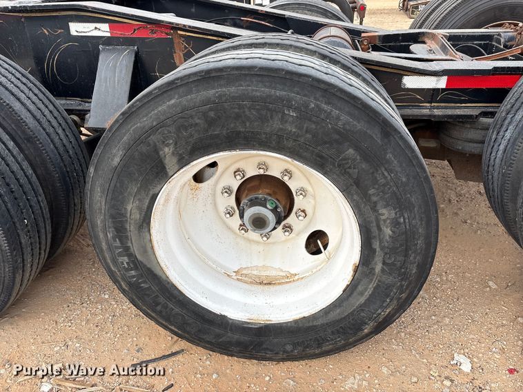 image for item EE1402 1986 Siebert lowboy equipment trailer