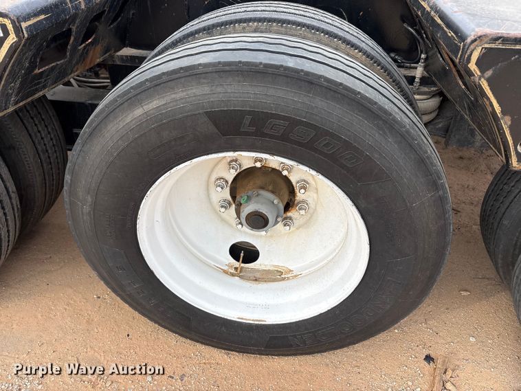 image for item EE1402 1986 Siebert lowboy equipment trailer