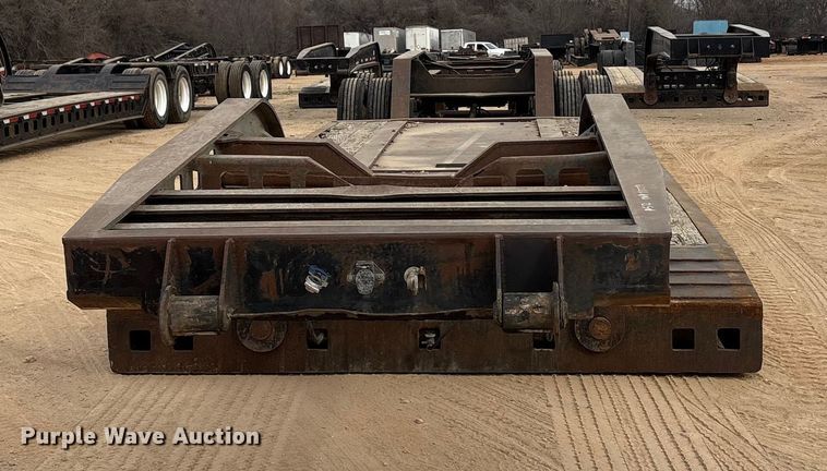 image for item EE1403 1883 Siebert 80T9A16WR lowboy equipment trailer