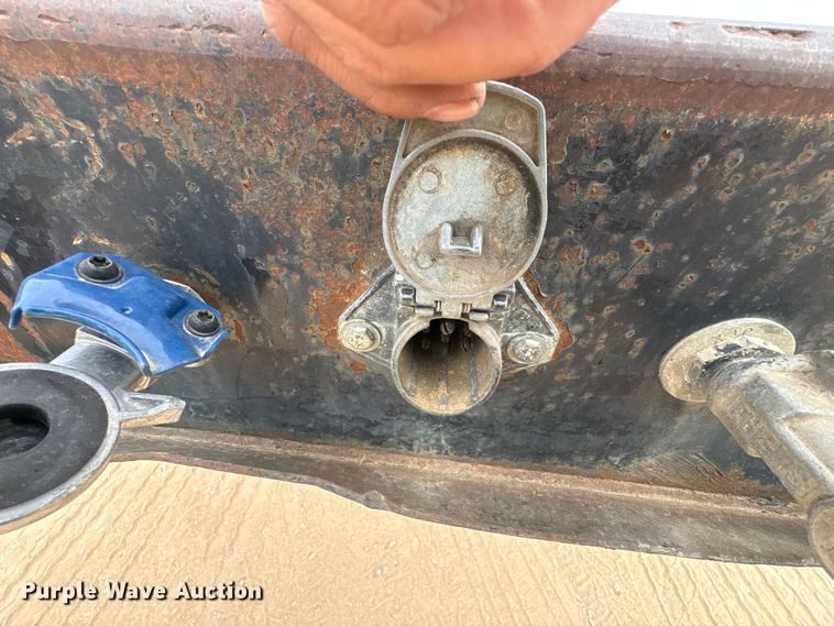 image for item EE1403 1883 Siebert 80T9A16WR lowboy equipment trailer