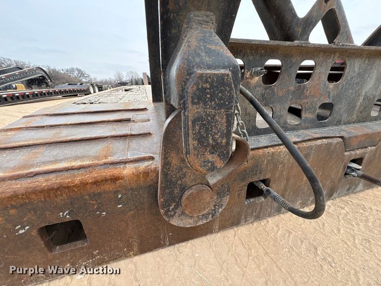 image for item EE1403 1883 Siebert 80T9A16WR lowboy equipment trailer