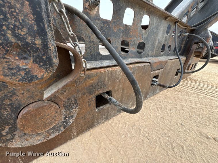 image for item EE1403 1883 Siebert 80T9A16WR lowboy equipment trailer