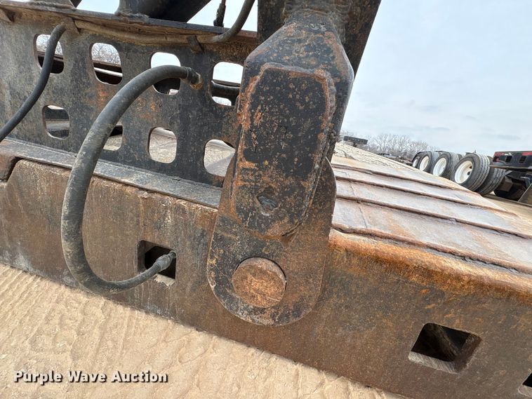 image for item EE1403 1883 Siebert 80T9A16WR lowboy equipment trailer