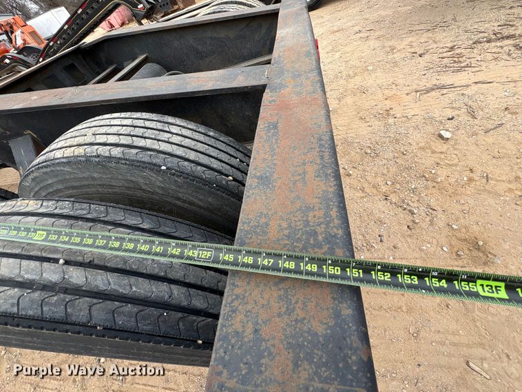 image for item EE1403 1883 Siebert 80T9A16WR lowboy equipment trailer