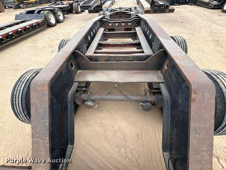image for item EE1403 1883 Siebert 80T9A16WR lowboy equipment trailer