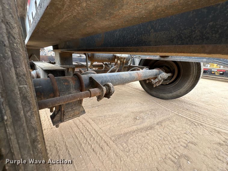 image for item EE1403 1883 Siebert 80T9A16WR lowboy equipment trailer