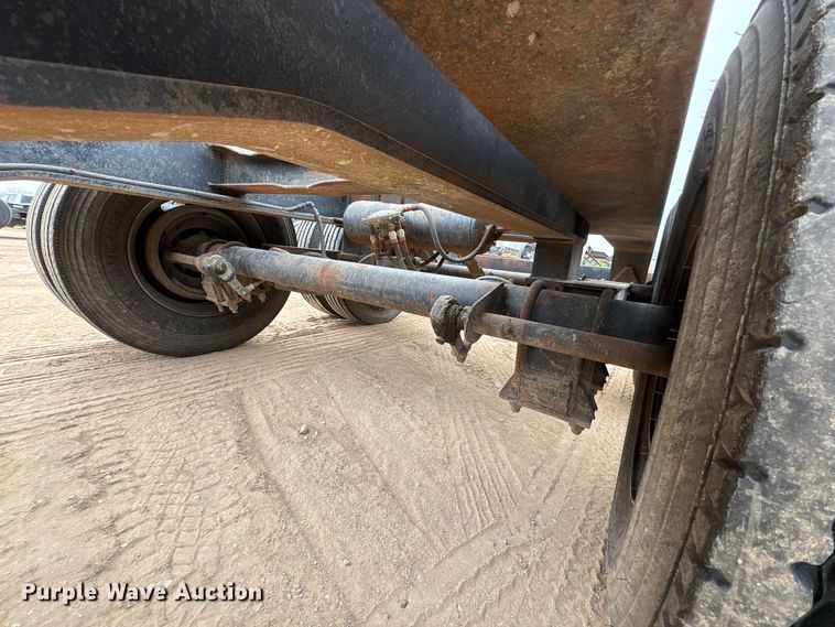 image for item EE1403 1883 Siebert 80T9A16WR lowboy equipment trailer