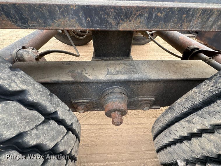 image for item EE1403 1883 Siebert 80T9A16WR lowboy equipment trailer