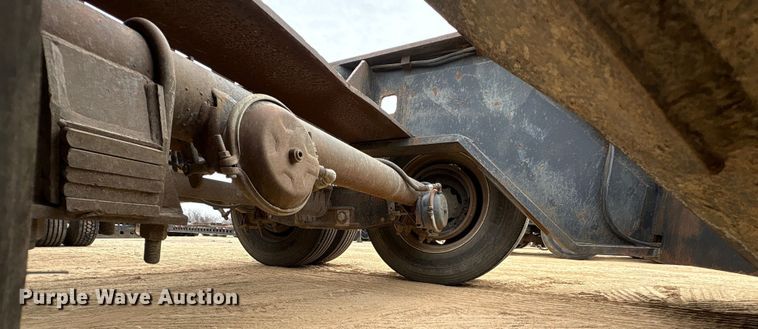 image for item EE1403 1883 Siebert 80T9A16WR lowboy equipment trailer