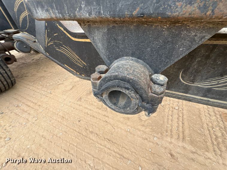 image for item EE1403 1883 Siebert 80T9A16WR lowboy equipment trailer