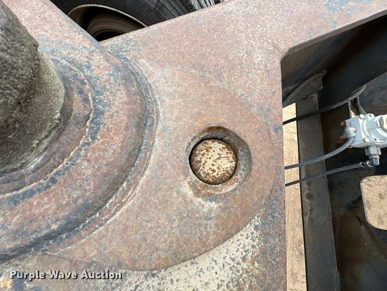 image for item EE1403 1883 Siebert 80T9A16WR lowboy equipment trailer