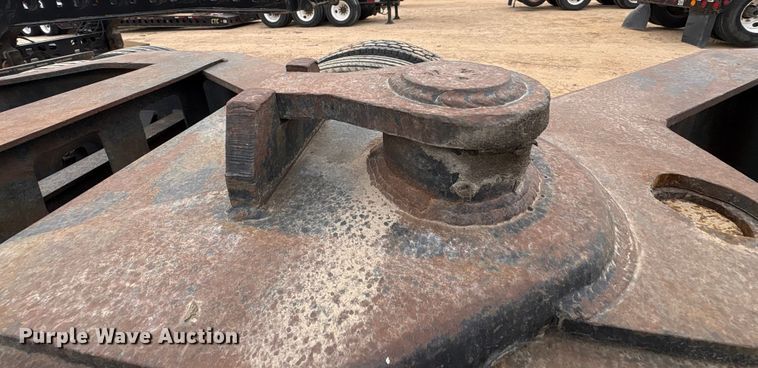 image for item EE1403 1883 Siebert 80T9A16WR lowboy equipment trailer