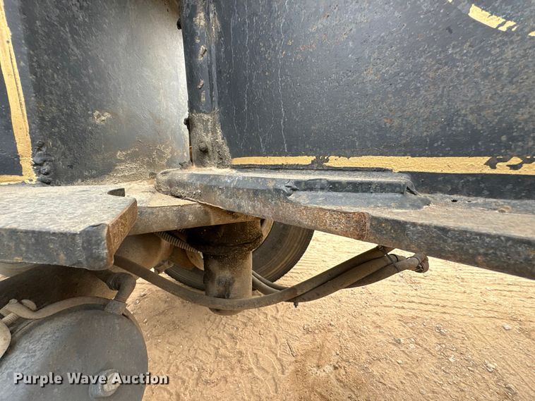 image for item EE1403 1883 Siebert 80T9A16WR lowboy equipment trailer