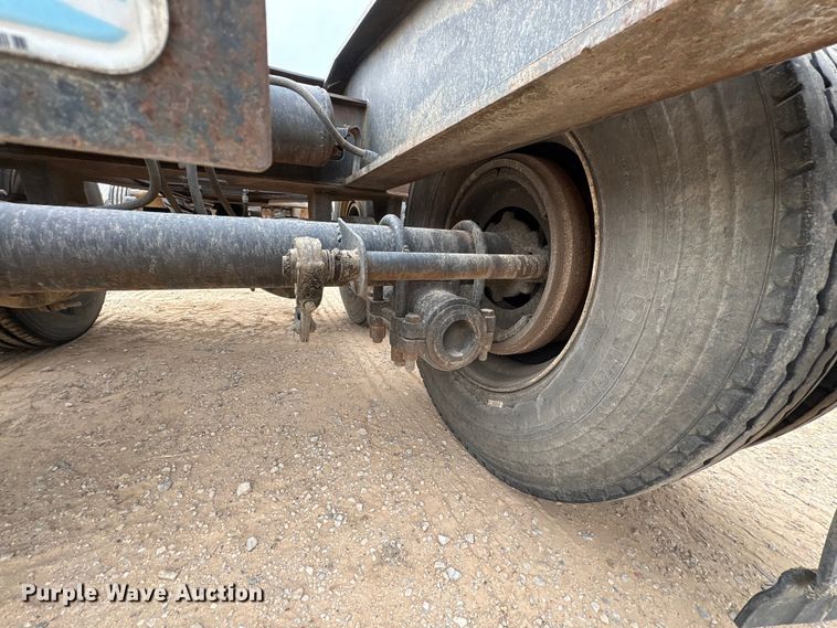 image for item EE1403 1883 Siebert 80T9A16WR lowboy equipment trailer