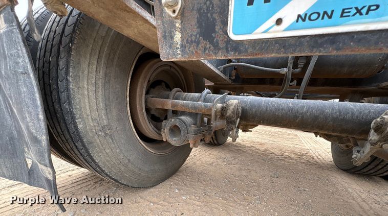 image for item EE1403 1883 Siebert 80T9A16WR lowboy equipment trailer