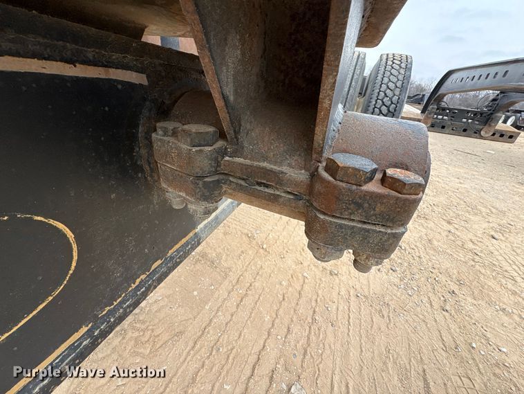 image for item EE1403 1883 Siebert 80T9A16WR lowboy equipment trailer