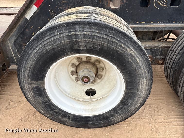 image for item EE1403 1883 Siebert 80T9A16WR lowboy equipment trailer