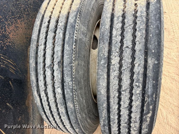 image for item EE1403 1883 Siebert 80T9A16WR lowboy equipment trailer