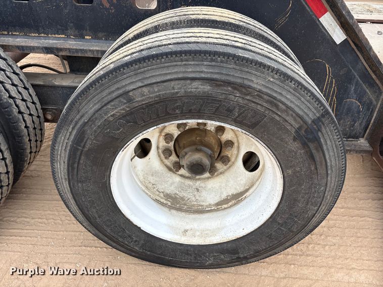 image for item EE1403 1883 Siebert 80T9A16WR lowboy equipment trailer