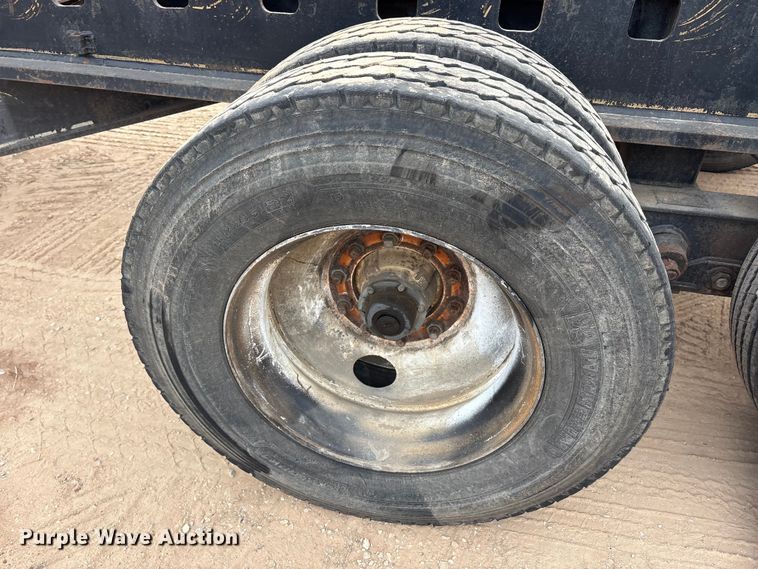 image for item EE1403 1883 Siebert 80T9A16WR lowboy equipment trailer