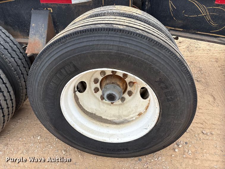 image for item EE1403 1883 Siebert 80T9A16WR lowboy equipment trailer