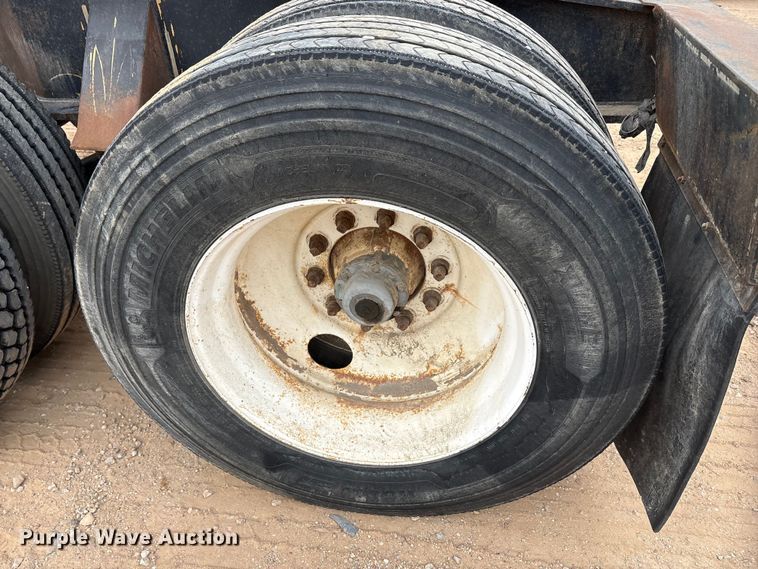 image for item EE1403 1883 Siebert 80T9A16WR lowboy equipment trailer