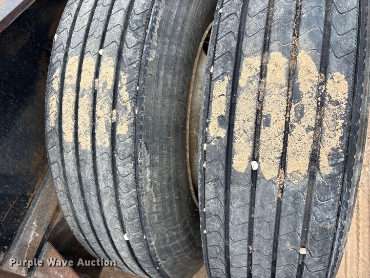 image for item EE1403 1883 Siebert 80T9A16WR lowboy equipment trailer