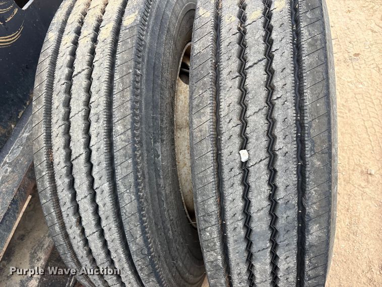 image for item EE1403 1883 Siebert 80T9A16WR lowboy equipment trailer