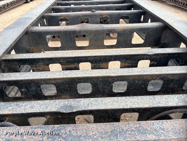 image for item EE1404 1982 Siebert lowboy equipment trailer