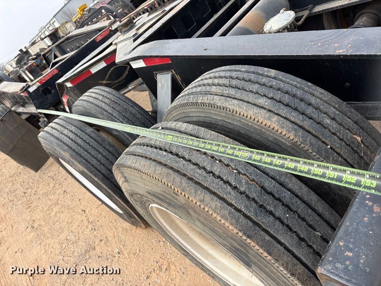 image for item EE1404 1982 Siebert lowboy equipment trailer