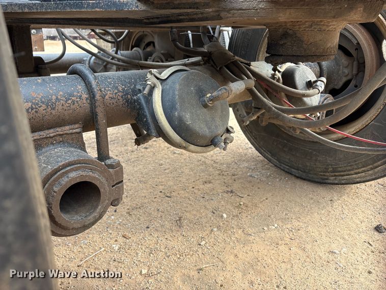 image for item EE1404 1982 Siebert lowboy equipment trailer