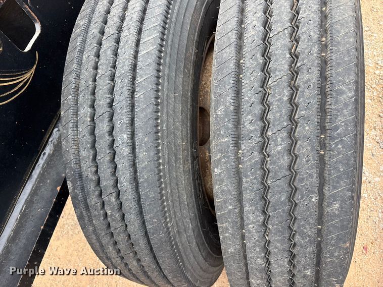 image for item EE1404 1982 Siebert lowboy equipment trailer