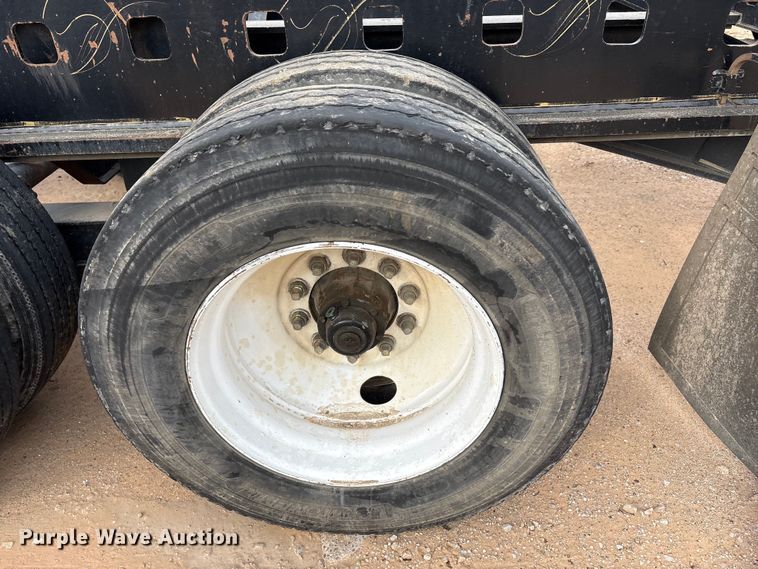 image for item EE1404 1982 Siebert lowboy equipment trailer