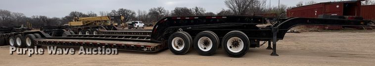 image for item EE1405 1989 Siebert lowboy equipment trailer