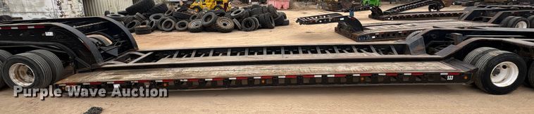 image for item EE1405 1989 Siebert lowboy equipment trailer