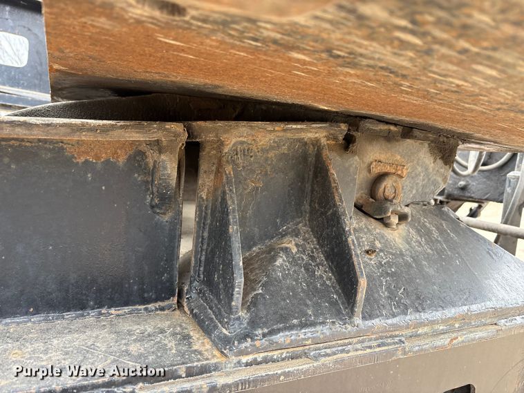 image for item EE1405 1989 Siebert lowboy equipment trailer