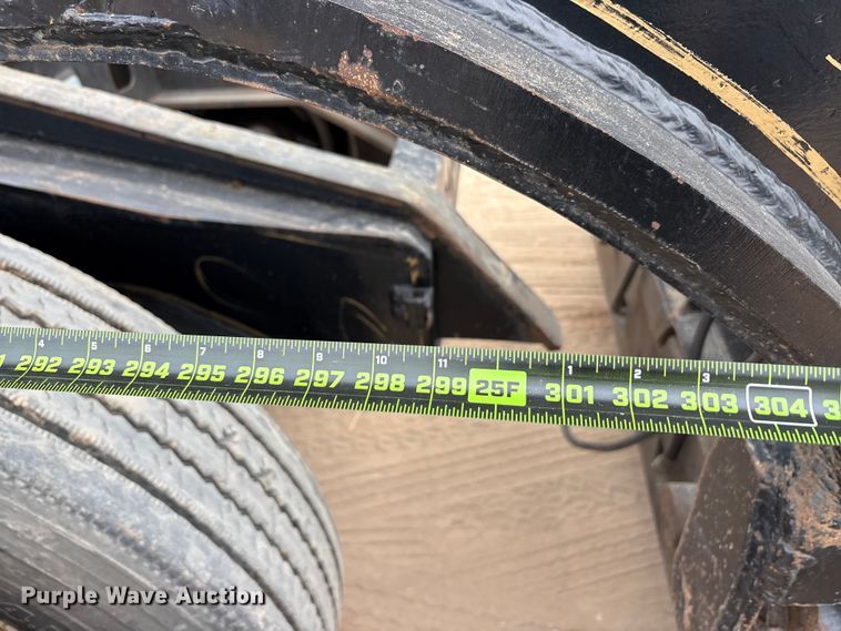 image for item EE1405 1989 Siebert lowboy equipment trailer