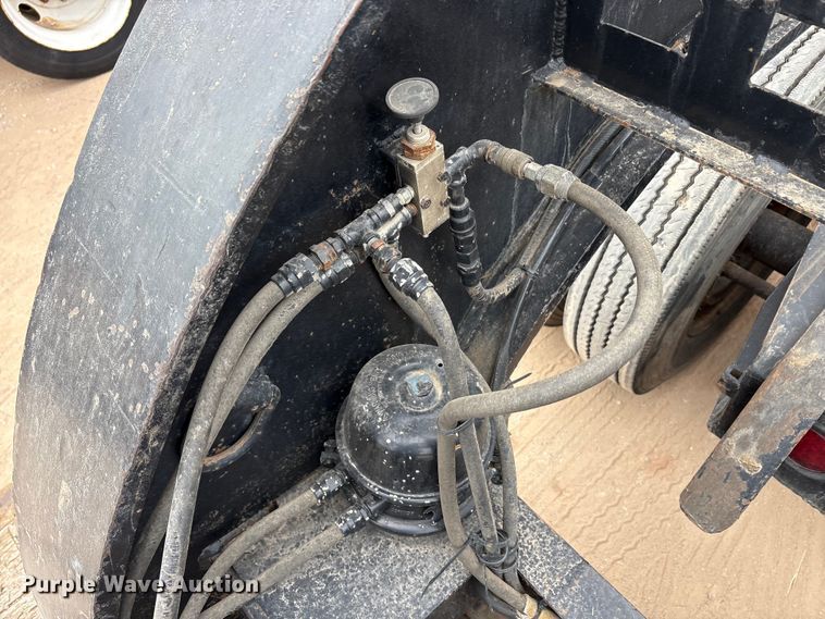 image for item EE1405 1989 Siebert lowboy equipment trailer