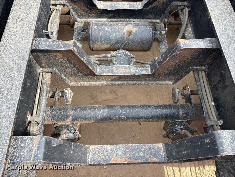 image for item EE1405 1989 Siebert lowboy equipment trailer